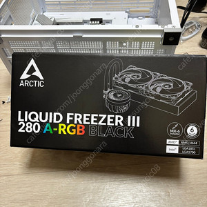 Artic Liquid Freezer 280 ARGB 블랙 민트급 판매합니다