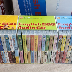 잉글리쉬에그 스텝123 CD 잉글리시에그 씨디