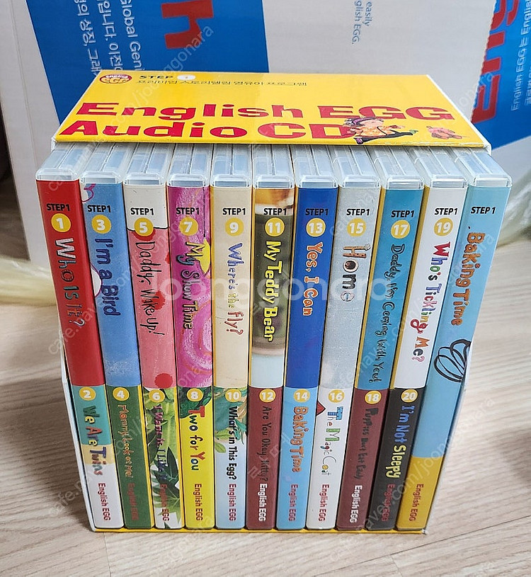잉글리쉬에그 스텝123 CD 잉글리시에그 씨디--2