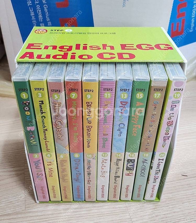 잉글리쉬에그 스텝123 CD 잉글리시에그 씨디--3