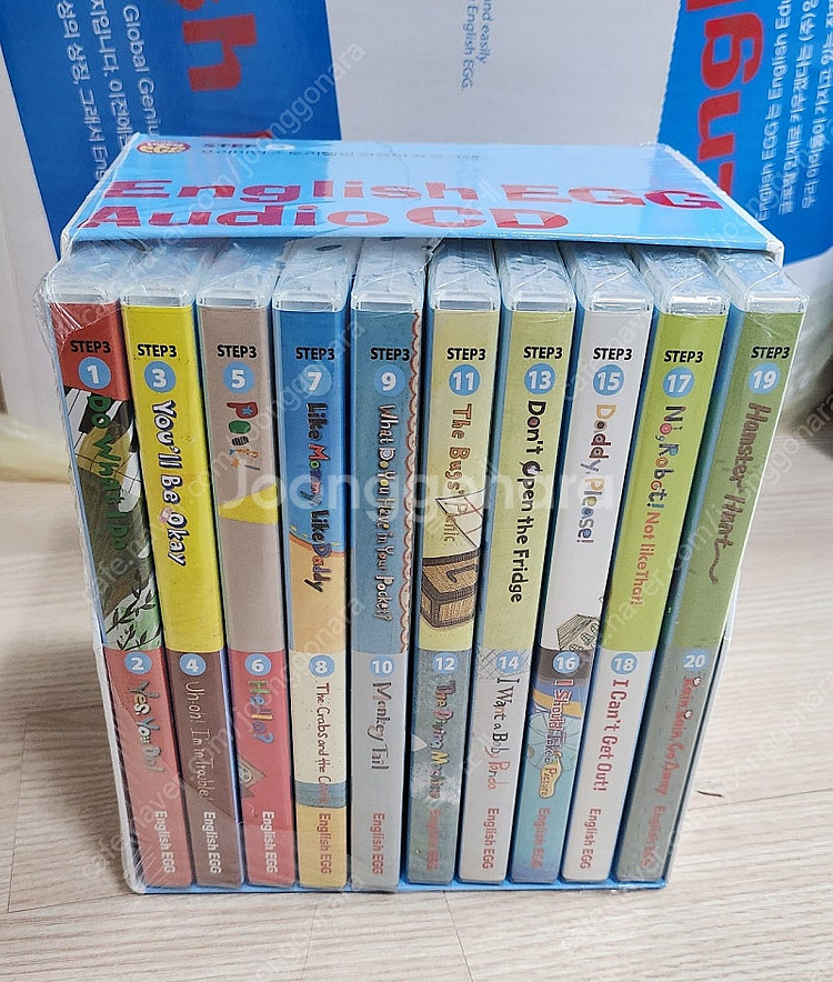잉글리쉬에그 스텝123 CD 잉글리시에그 씨디--4