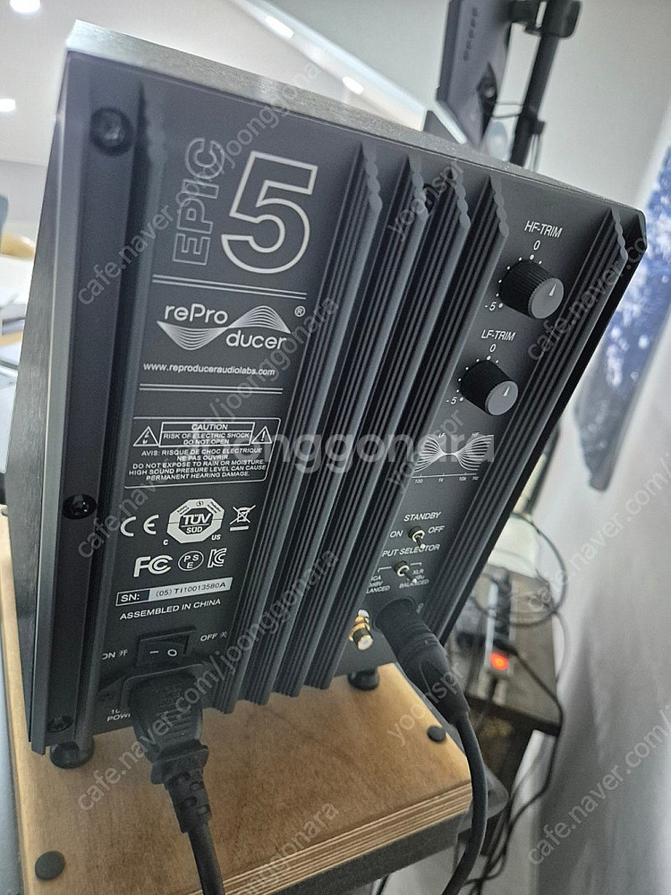 리프로듀서 에픽5 epic5 모니터 스피커 5인치--2