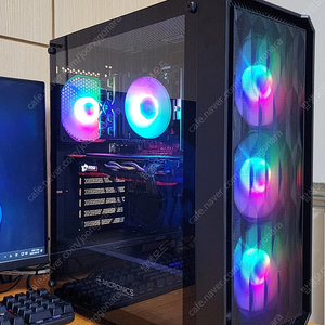 (부산택배가능)S급 게이밍 컴퓨터 라이젠5 3500+GTX1070+램16GB 파워600W 본체