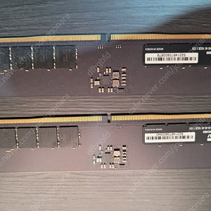 에센코어 ddr5 4800 16기가 2개 팝니다