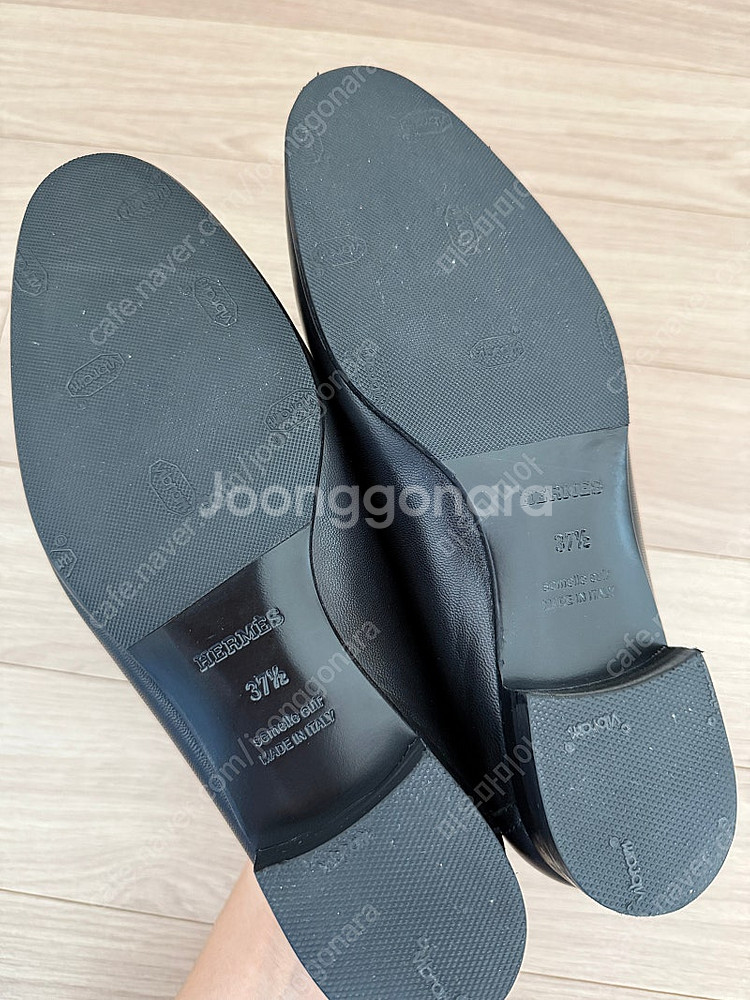 Hermes Paris 에르메스 파리 로퍼 / 블랙 샴...--5