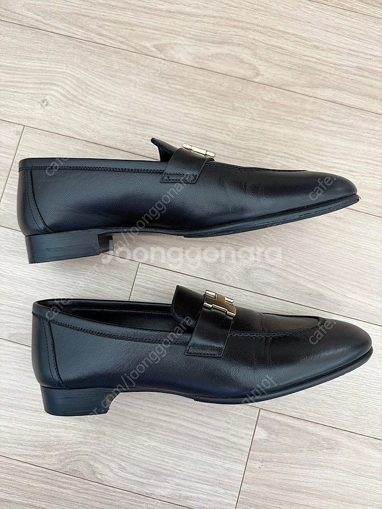 Hermes Paris 에르메스 파리 로퍼 / 블랙 샴...--6