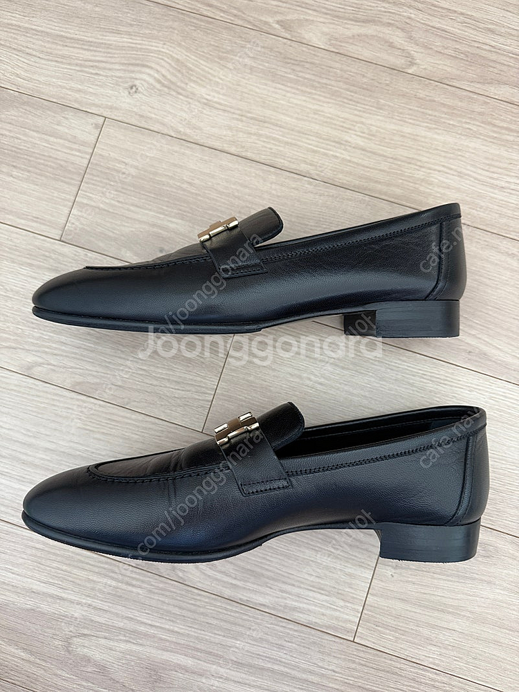 Hermes Paris 에르메스 파리 로퍼 / 블랙 샴...--7