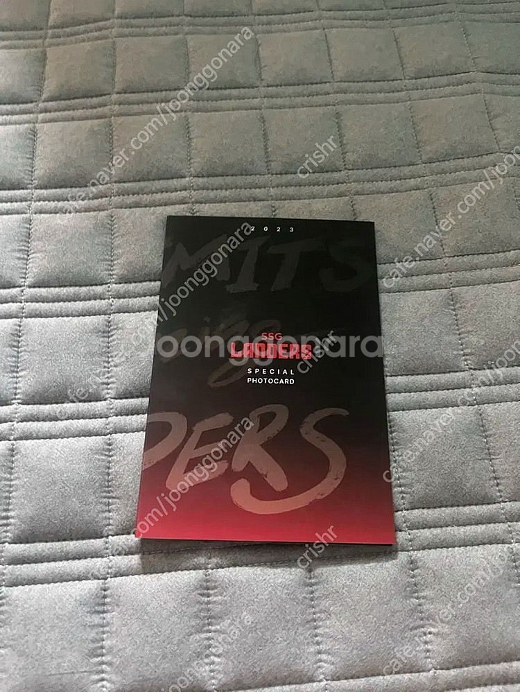 SSG랜더스 최지훈 스페셜 포토카드 케이스포함--3