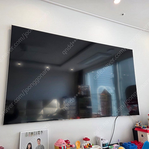 삼성 NEO QLED 4K 85인치 벽걸이 TV 티비 팝니다. (사운드바 포함)