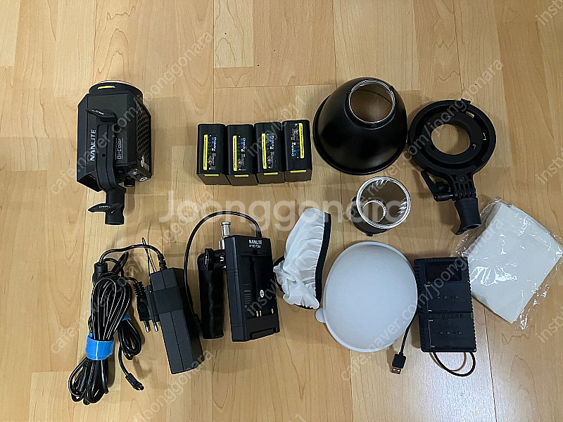 난라이트 포르자 60B2 세트 + 소프트 박스 + 스탠...--0
