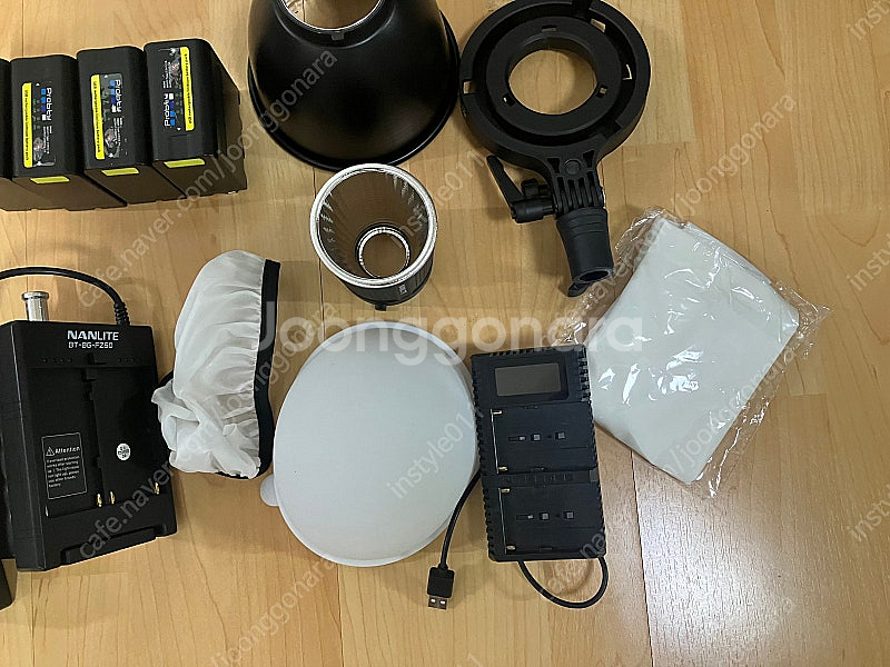 난라이트 포르자 60B2 세트 + 소프트 박스 + 스탠...--3