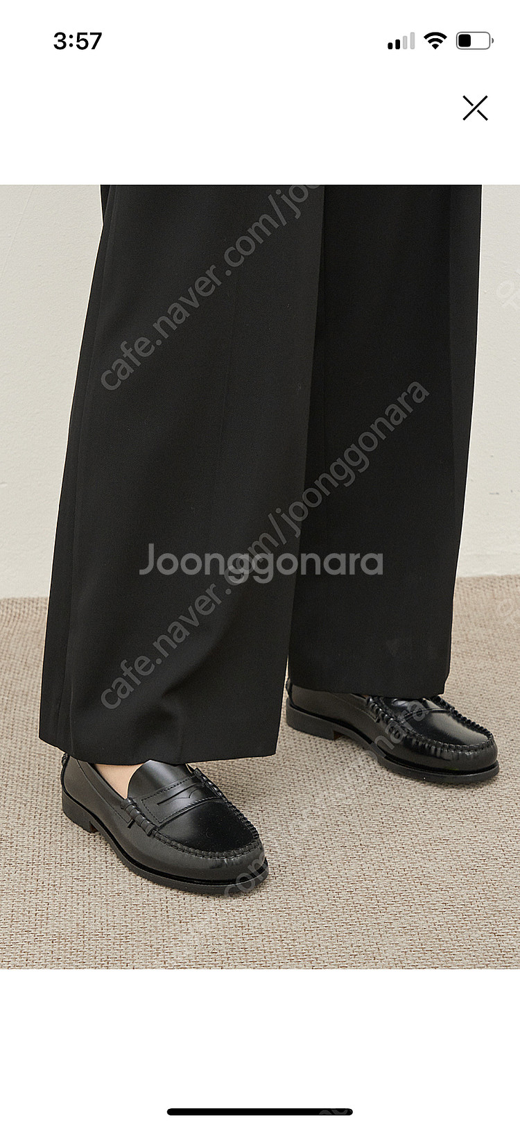 더캐시미어 페니 로퍼 37--0