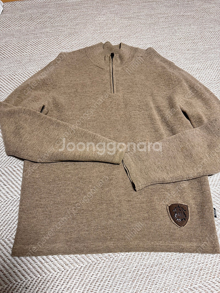 빈폴 캐시미어 하프집업 니트 시스템 솔리드옴므 띠어리 ...--0