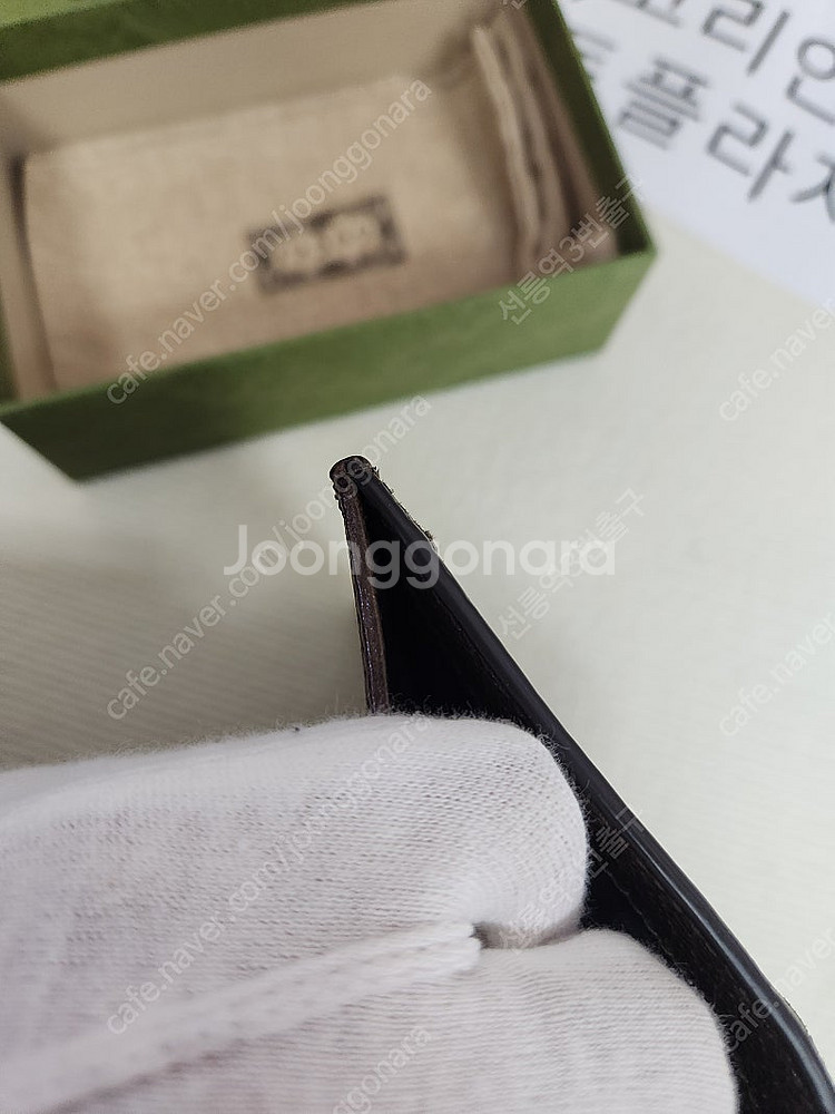 [중고명품] 정품 구찌 오피디아 GG 카드 케이스 지갑--9