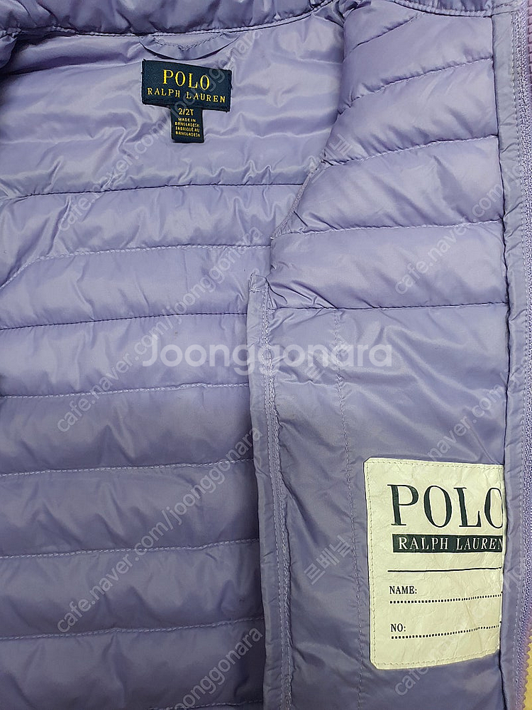 폴로 랄프로렌 POLO 아동 패딩 베스트 조끼 사이즈 ...--5