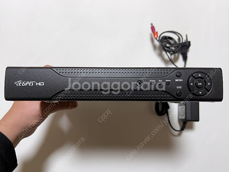 이지피스 AHVR-1304HS CCTV 4채널 녹화기--0