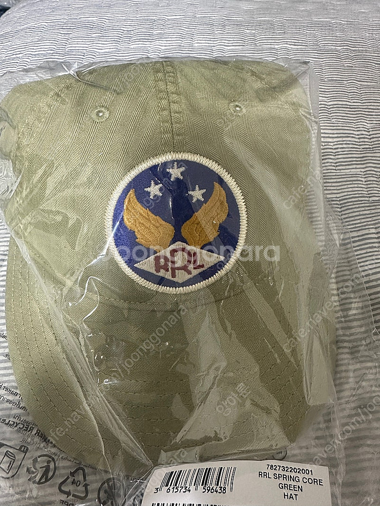 RRL 가먼트다이 트윌볼캡 새상품 판매합니다.--0