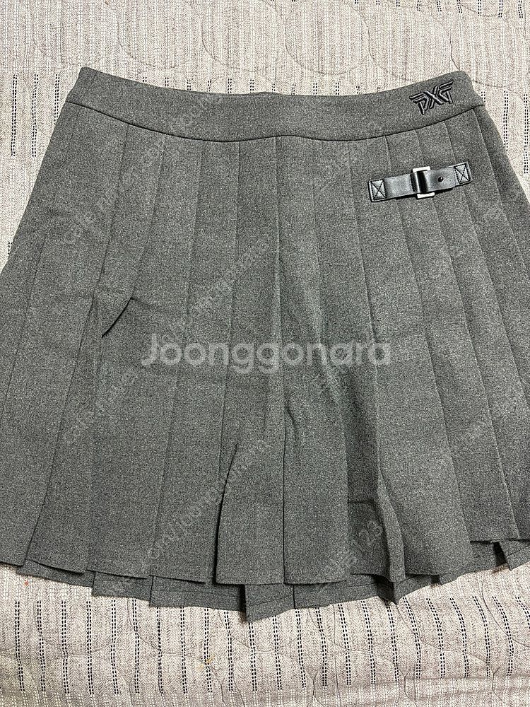 PXG 플리츠스커트 모직 새상품--4