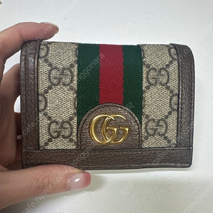 구찌 Gucci 오피디아 GG 카드케이스 지갑 팝니다.