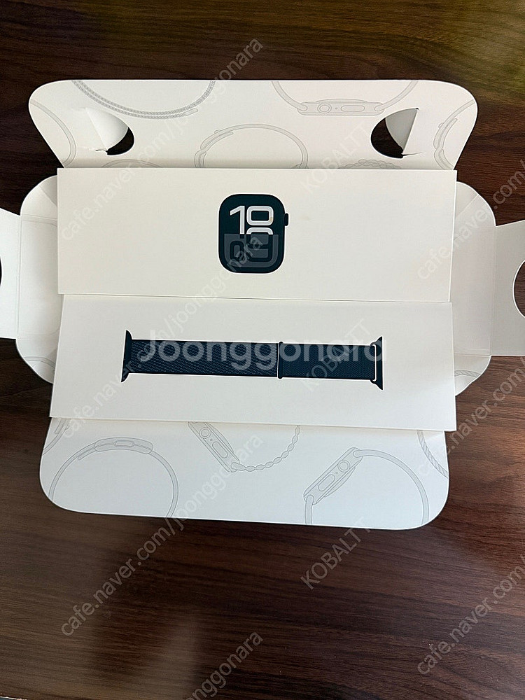 애플워치10 알루미늄 제트블랙 46mm GPS 판매합니...--0