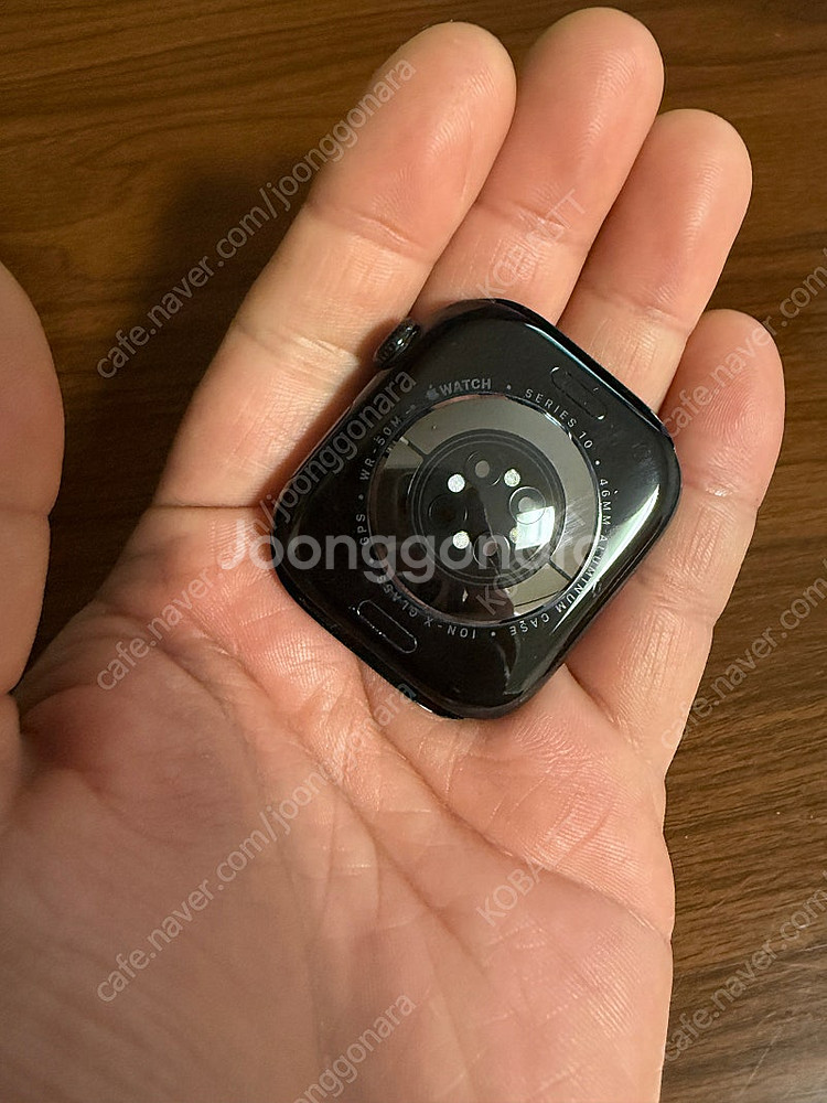 애플워치10 알루미늄 제트블랙 46mm GPS 판매합니...--2