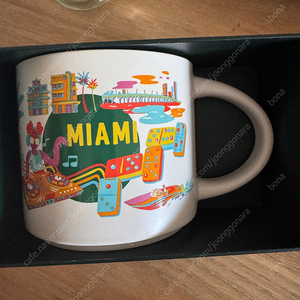 스타벅스 마이애미 디스커버리시리즈 머그컵