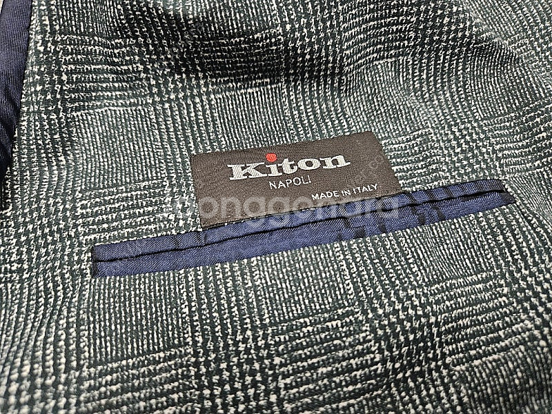 [새상품] 키톤(Kiton) 글렌체크 맥코트 (52, ...--6