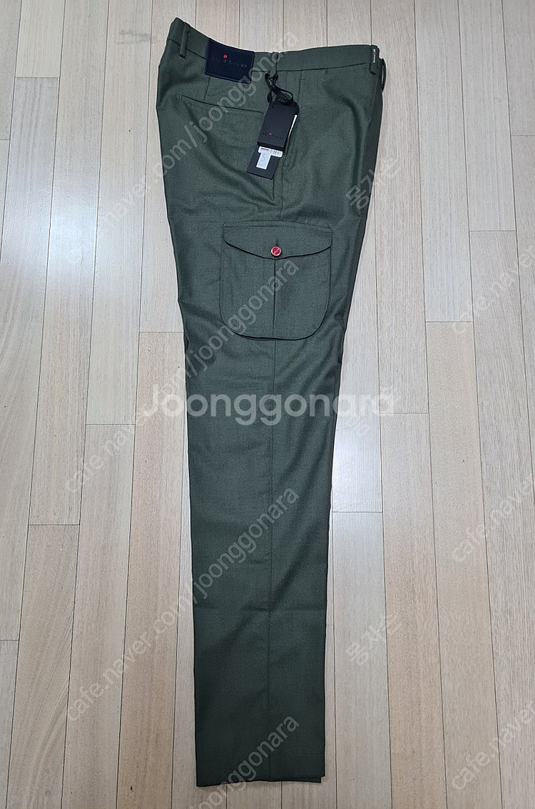 [새상품] 키톤(Kiton) 퓨어캐시미어100% 카고팬...--3