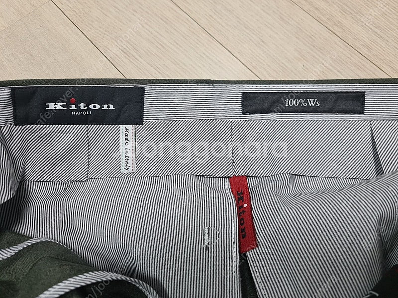 [새상품] 키톤(Kiton) 퓨어캐시미어100% 카고팬...--9