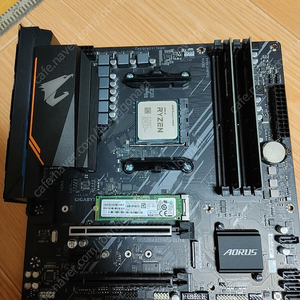 라이젠 5600x / 기가바이트 B550M aorus elite / klevv 램 32기가 / 삼성 nvme SSD PM981 500GB 일괄 판매합니다.