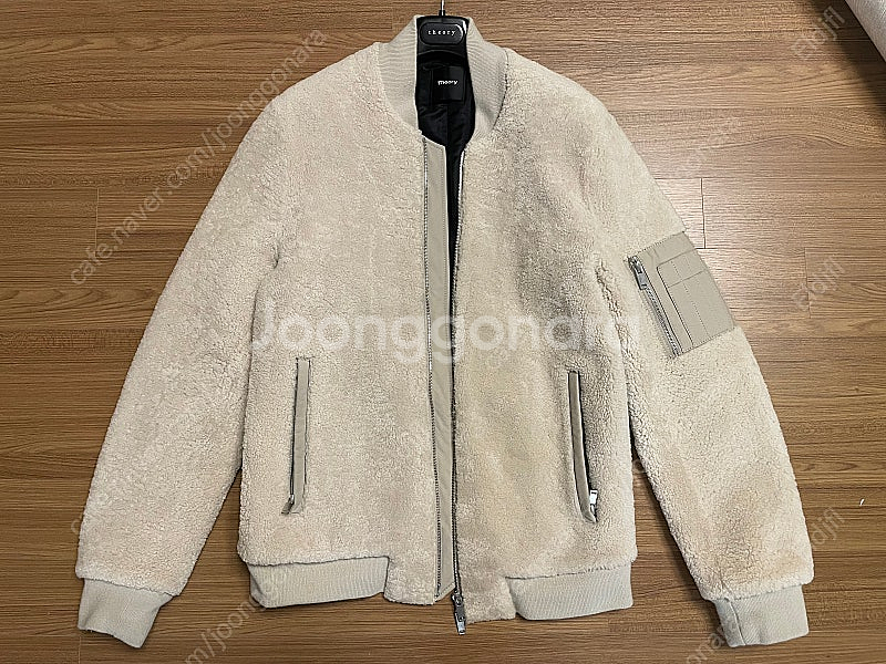 띠어리 시어링 100%양털 ma-1 시어링 무스탕 팝니...--2