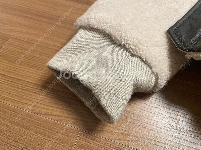 띠어리 시어링 100%양털 ma-1 시어링 무스탕 팝니...--6