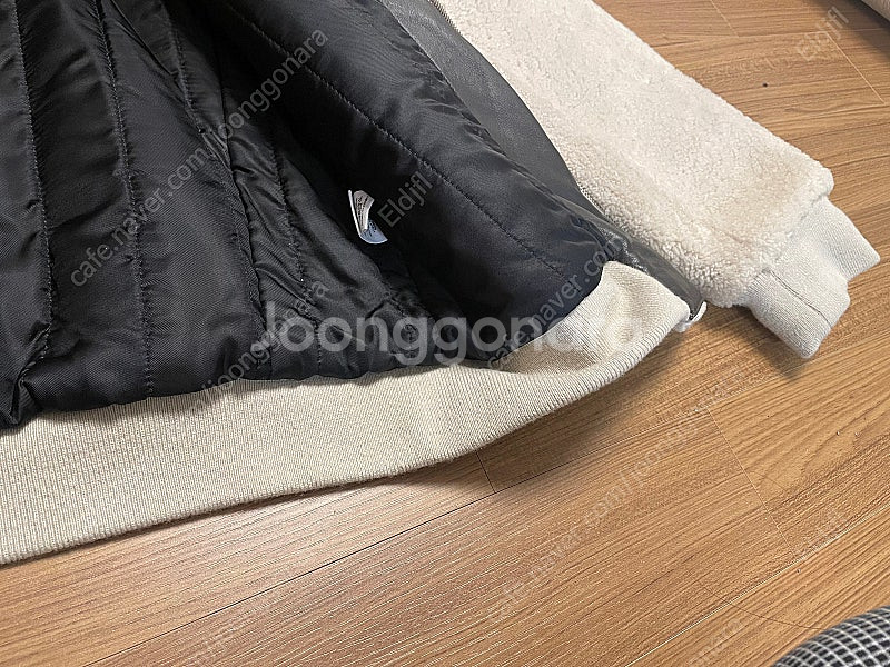 띠어리 시어링 100%양털 ma-1 시어링 무스탕 팝니...--8