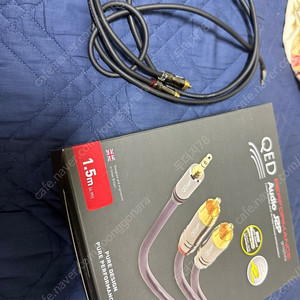 QED Perfomance J2P Graphite 3.5 Y 스테레오 케이블 (길이 1.5미터)