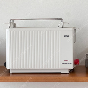 Dieter rams braun toaster 4104 디터람스 브라운 토스터 인테리어 소품