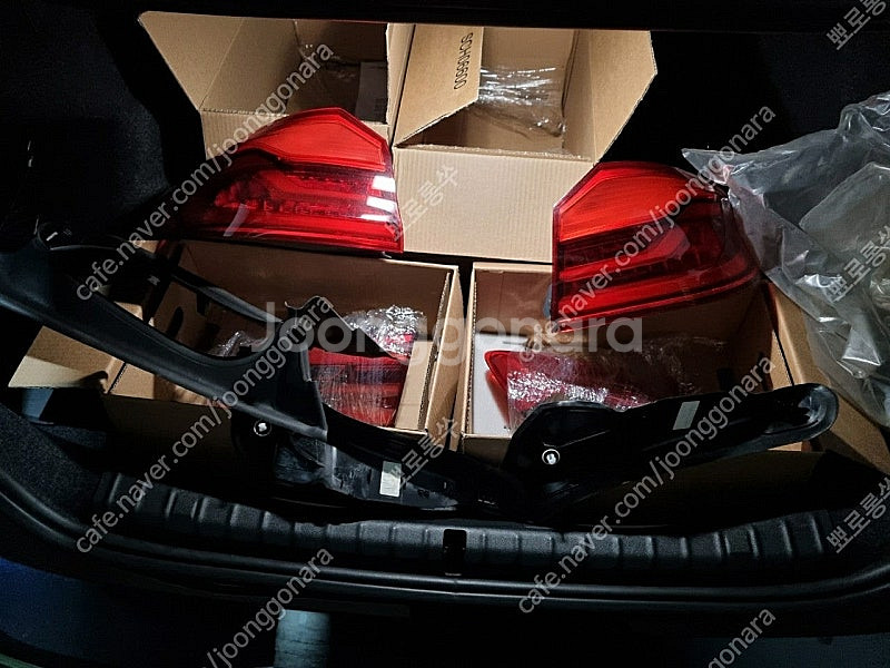 BMW 530i G30(전기형) 순정테일램프 & 순정크...--4