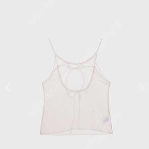 Monoha 모노하 organza sleeveless