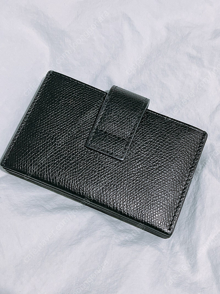 디올 몽테뉴 아코디언 카드지갑 블랙--2