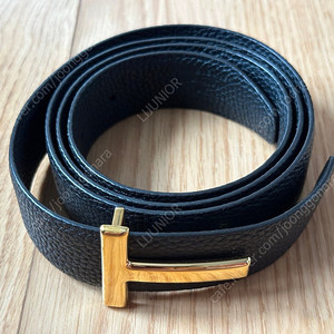 톰포드 T버클 벨트 브라운