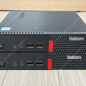 레노버 Lenovo ThinkCentre M710q Tiny 초소형 데스크탑 판매합니다. (i5-7500T, 8GB, 256GB NVMe) -> 한대남음