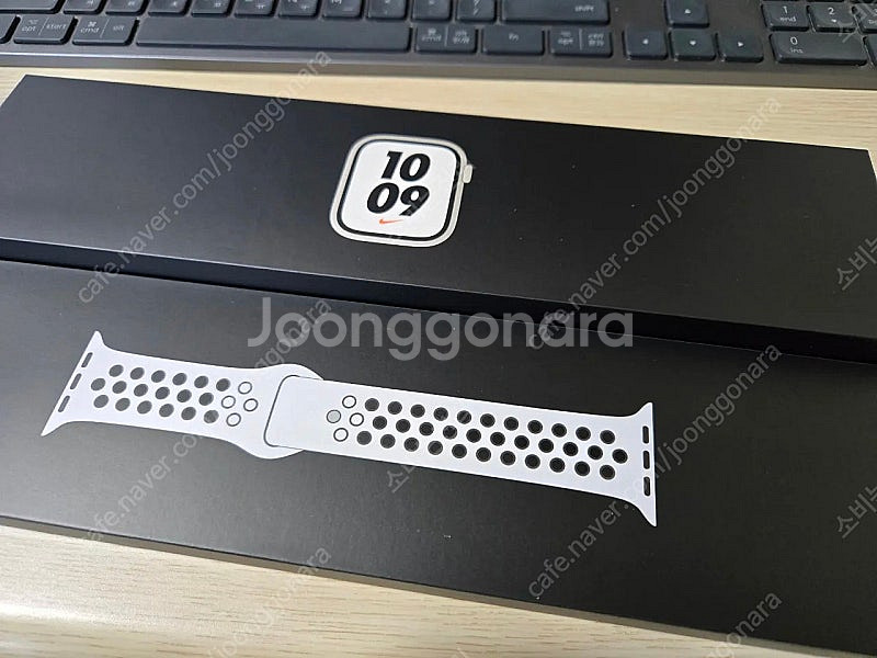 애플워치7 45mm 나이키 에디션 GPS 팝니다--3