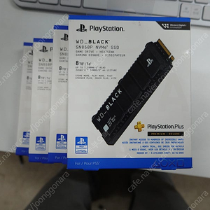 (미개봉 새것) 8TB M.2 SSD Gen 4 팝니다. (WD BLACK SN850P - SN850X 후속 PS5 인증제품)