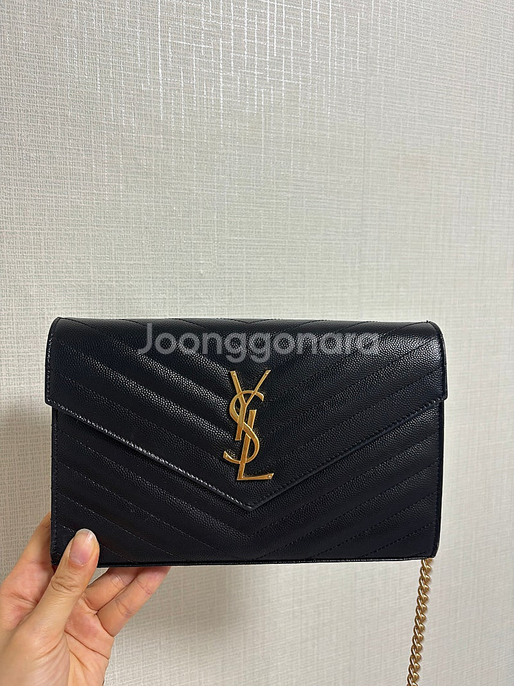 생로랑 모노그램 체인백 숄더백 미니백 입생로랑 가방--1