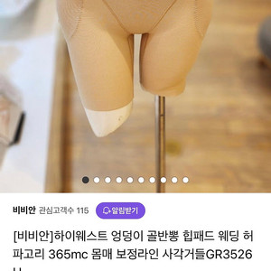 [새상품] 비비안 허파고리 보정속옷