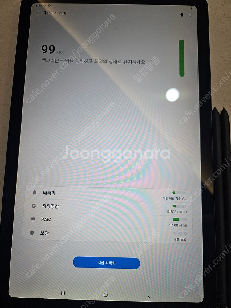 삼성 갤럭시 탭 S6라이트 64기가 팝니다--4