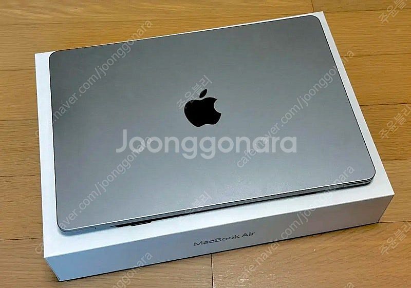 (미개봉급 풀박스) 맥북 에어 m2 13 스페이스그레이...--1
