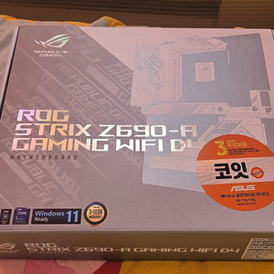 13600kf벌크 기반 반본체 써멀패드 올갈이 asus rog strix z690 d4 wifi 지스킬 cl14 8x2