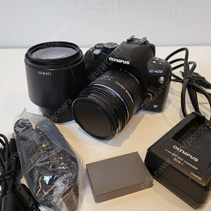 옛날감성 dslr 올림푸스 e-420,더블렌즈킷 판매합니다.