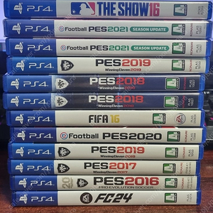 PES 등 PS4 스포츠 게임 12개 일괄 2만