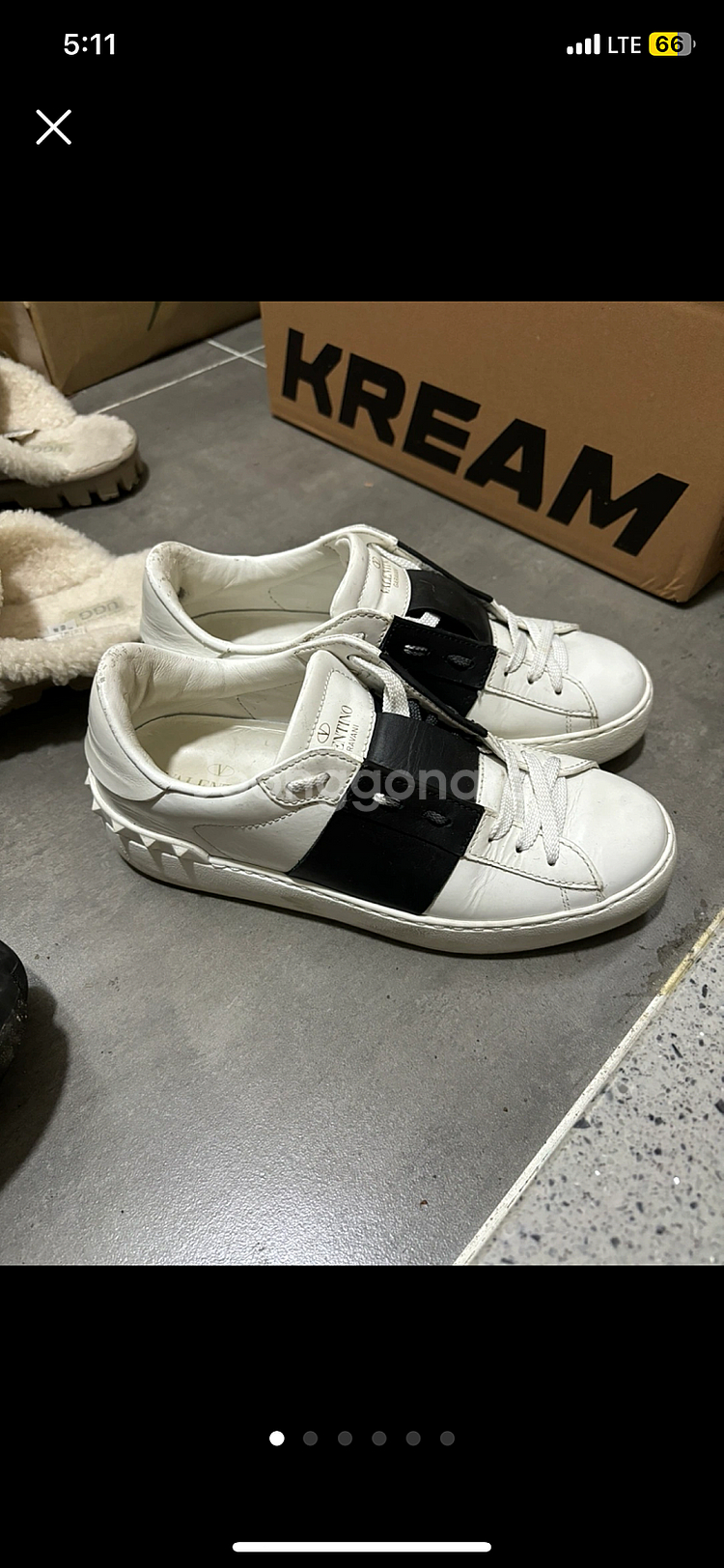 (정품풀박스)(정가92.5)(상태S)발렌티노스니커즈 2...--5